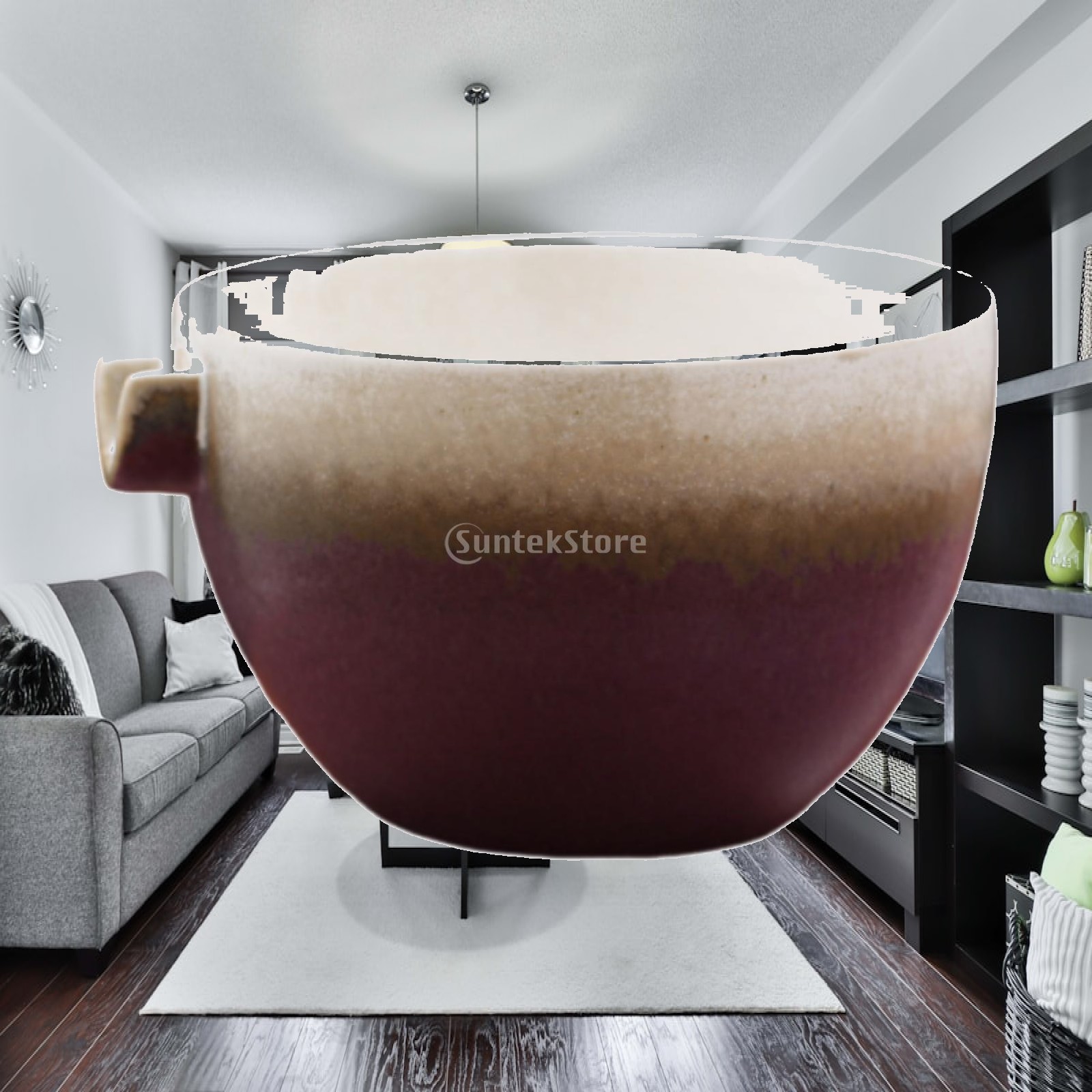 Japanese Tea - Japanische Keramik-Matcha-Schale Handgefertigte Teetasse Grünes Geschirr
