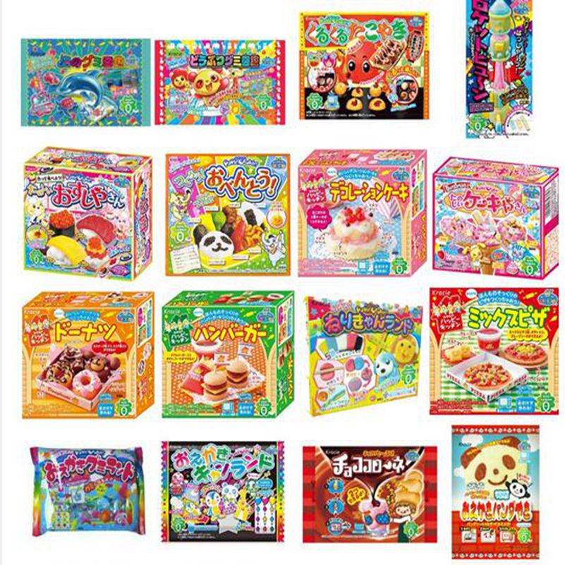 Japanese Snacks - Japanische Popin Cookin Pizza Kracie Hamburger