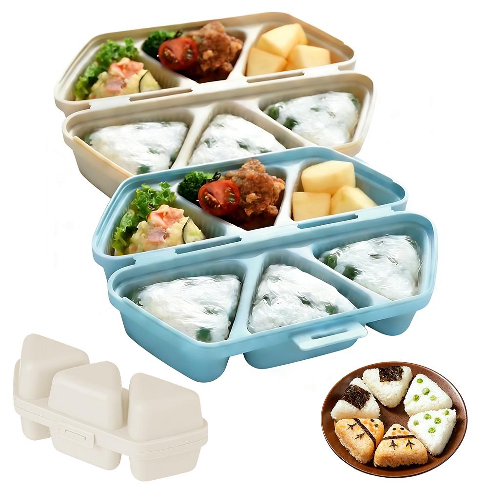 Sushi Making Kit - 6-in-1-Trilatorform für Reisball, Sushi-Form, Sushi, Bento-Box,