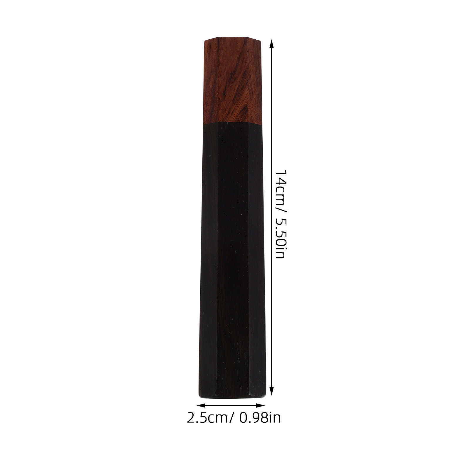 Achteckiger Ebenholz-Küchenmes – Japanese Knife Bewertung und Preis