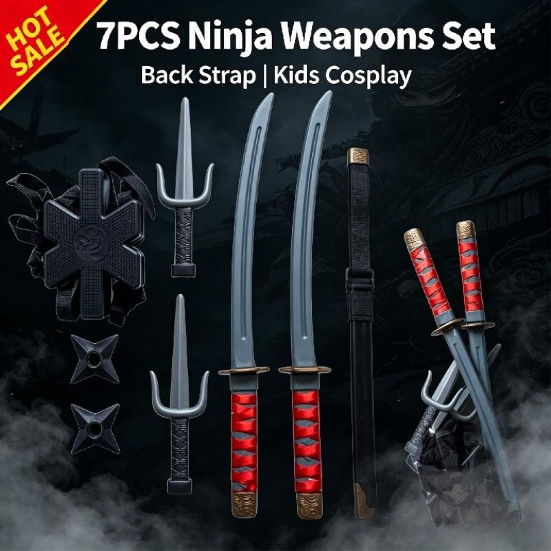 Halloween 1:1 Ninja-Set Kinder – Japanese Knife Bewertung und Preis