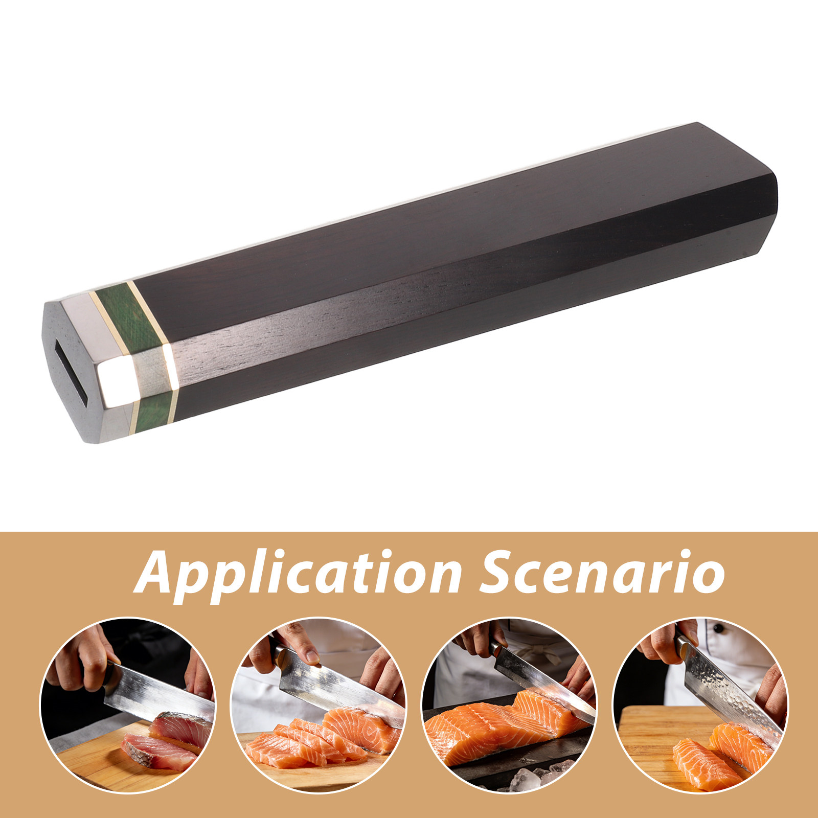 Ersatz-Achteckiger Holzgriff f – Japanese Knife Bewertung und Preis