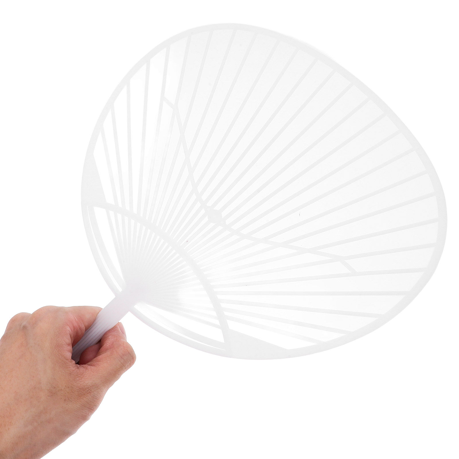 20 Stück weiße Kunststoff-Fäch – Japanese Fan Bewertung und Preis