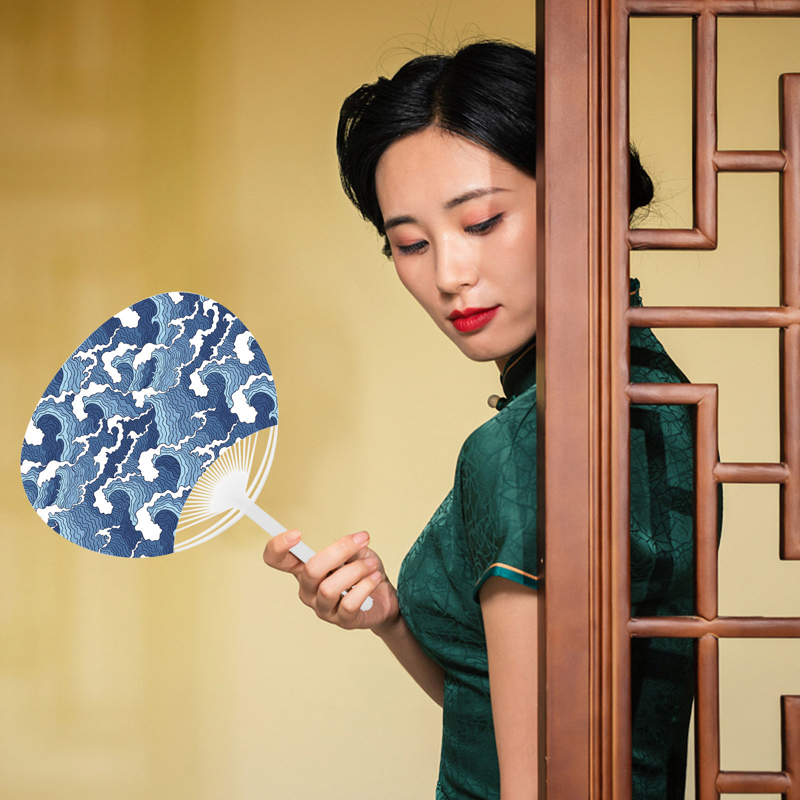 20 Stück weiße Kunststoff-Fäch – Japanese Fan Bewertung und Preis
