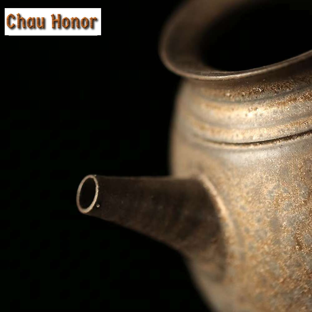 200ml chinesisches Eisen Rost  – Japanese Pottery Bewertung und Preis